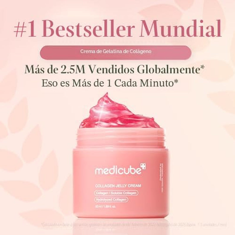 Medicube Firm & Glow Duo - Booster Pro X2 Pink + Collagen Jelly Cream (Set 7 en 1)