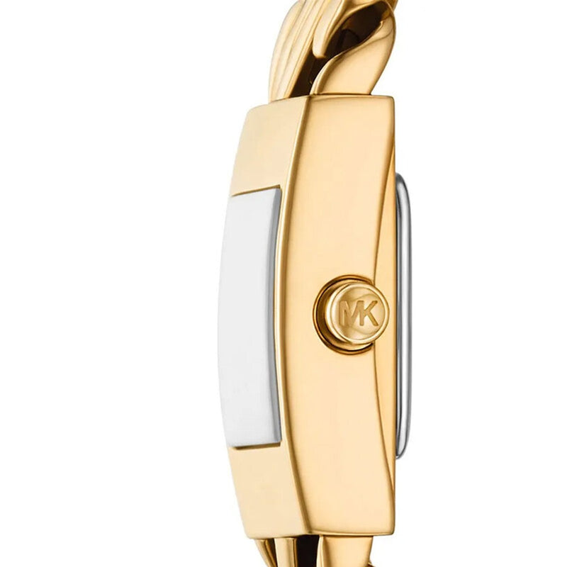 Michael Kors Darrington Quartz Gold Dial Ladies Watch MK4907