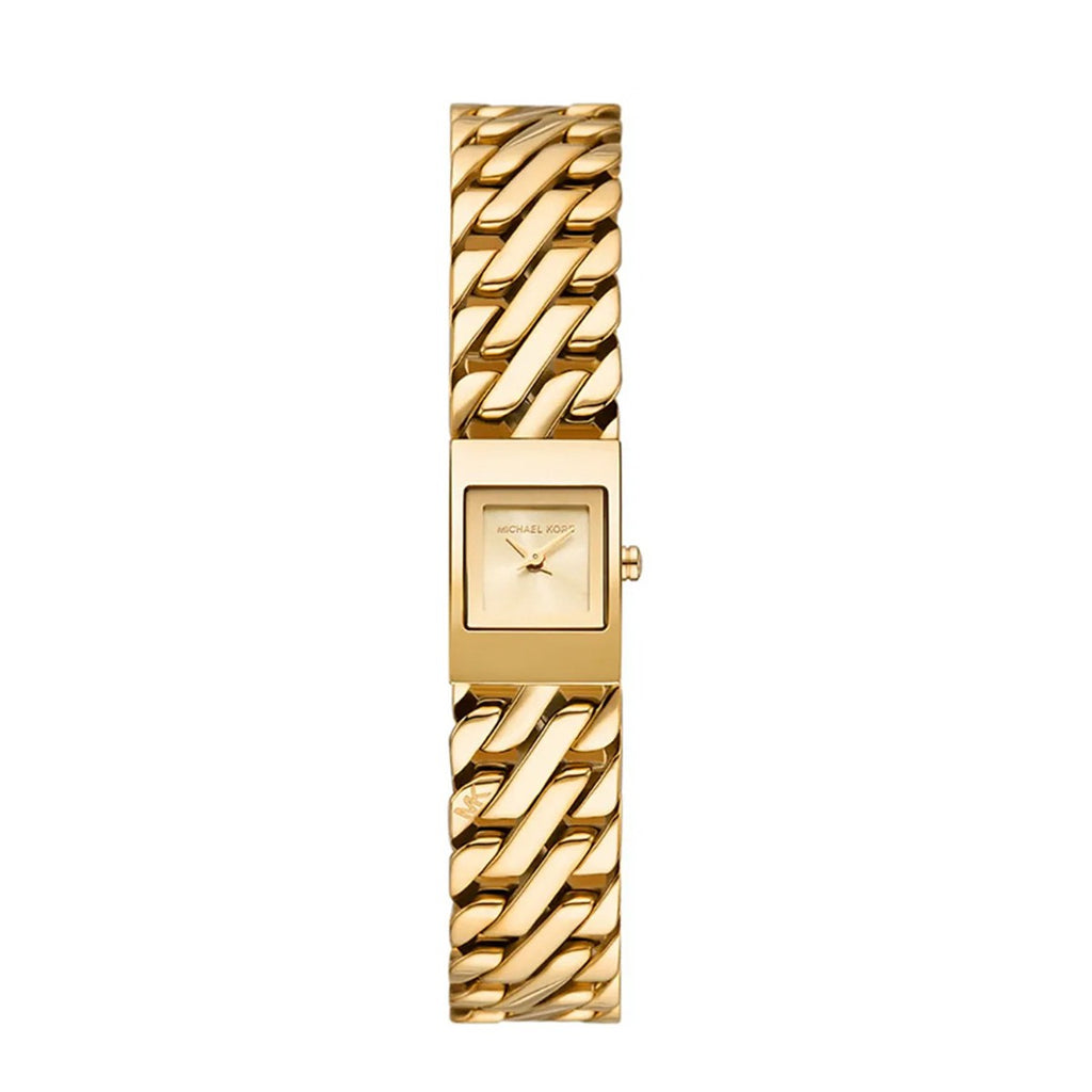 Michael Kors Darrington Quartz Gold Dial Ladies Watch MK4907