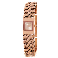 Michael Kors Darrington Quartz Gold Dial Ladies Watch MK4907