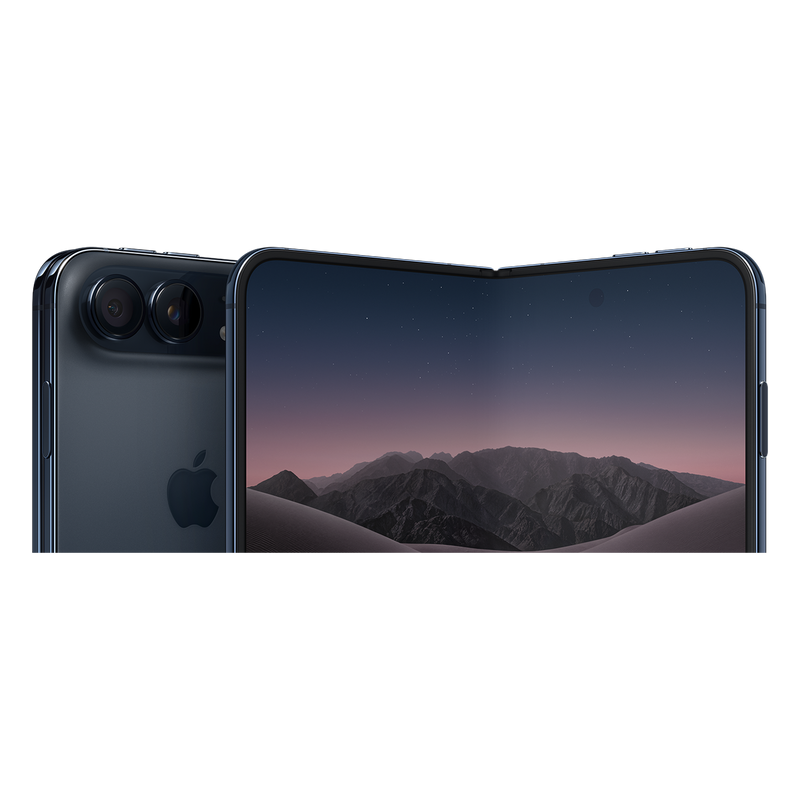 iPhone Duo Night Sky (7.6" plegable) — detalle del acabado
