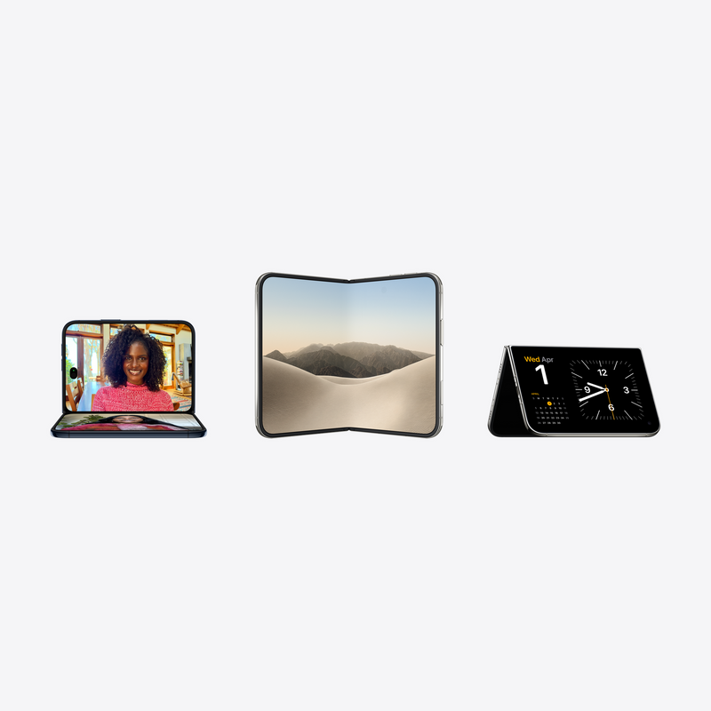 iPhone Duo Night Sky (7.6" plegable) — modos de uso