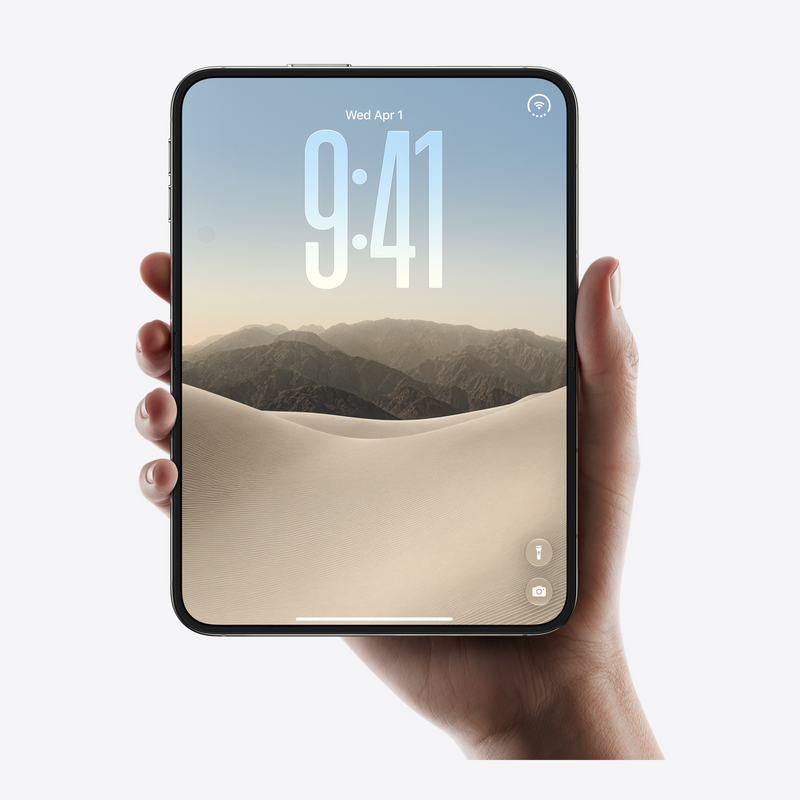 iPhone Duo Night Sky (7.6" plegable) — pantalla interior de 7,6 pulgadas