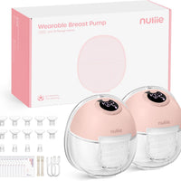 Nuliie S32 Extractor de Leche Portatil Rosa
