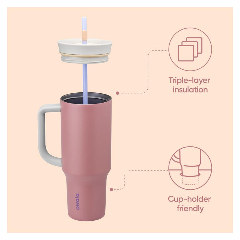 Owala Botella Triple Capa - Yoga Rose