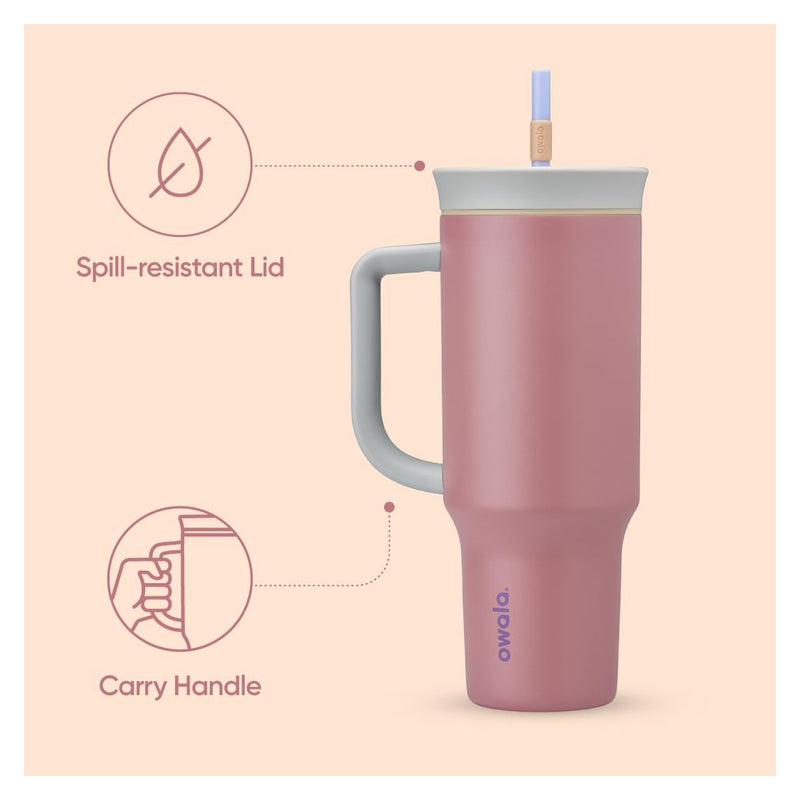 Owala Botella Triple Capa - Yoga Rose