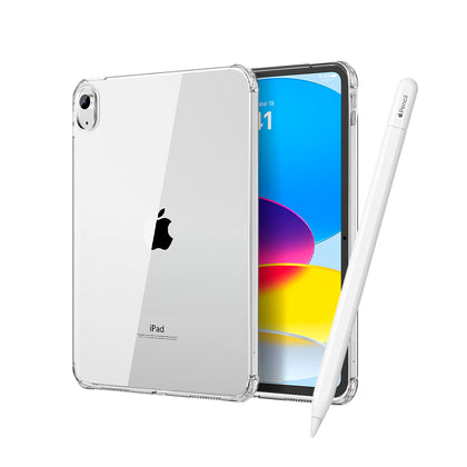 iPad 10th Gen + Apple Pencil USB C + Case Clear