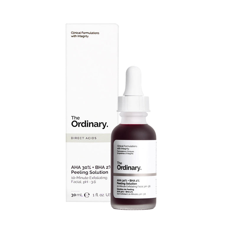 Pack The Ordinary AHA 30% + BHA 2% Peeling Solution + Hyaluronic Acid 2% + B5 - 30 ml