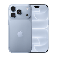 iPhone 18 Pro Azul (2026) — vista trasera y frontal