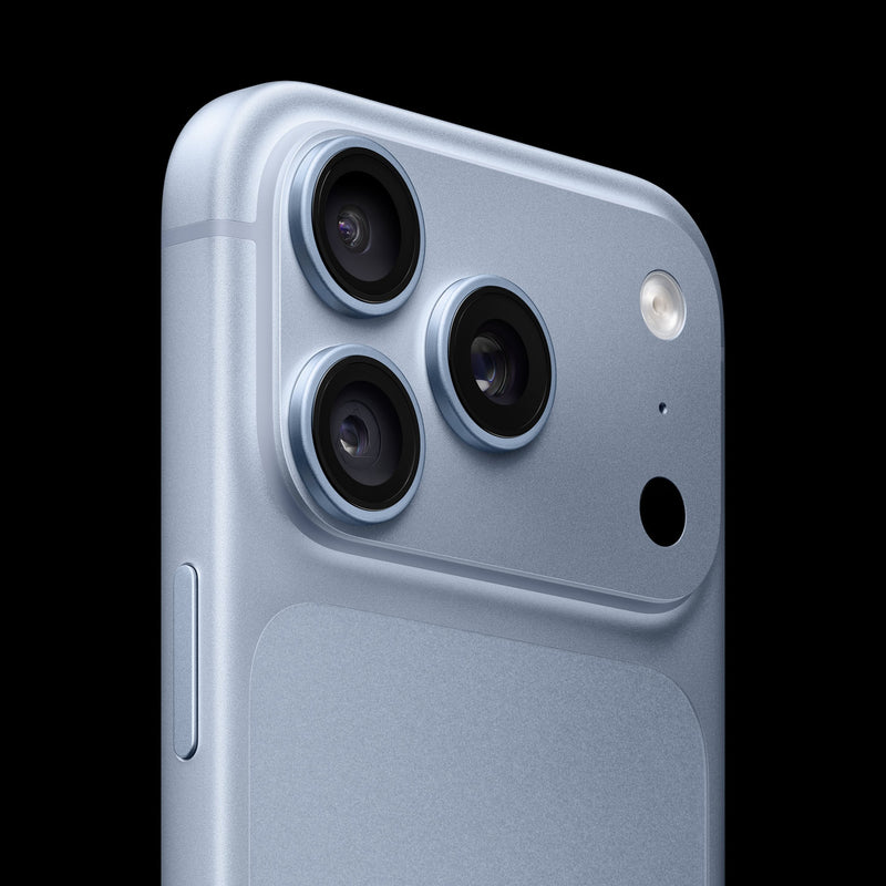 iPhone 18 Pro Azul (2026) — detalle del sistema de cámaras