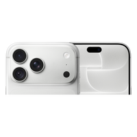 iPhone 18 Pro Max Plata (2026) — detalle del acabado