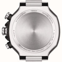 Tissot T-Race Reloj Cronógrafo 45 mm Esfera Blanca Correa Negra T141.417.17.011.00