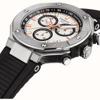 Tissot T-Race Reloj Cronógrafo 45 mm Esfera Blanca Correa Negra T141.417.17.011.00