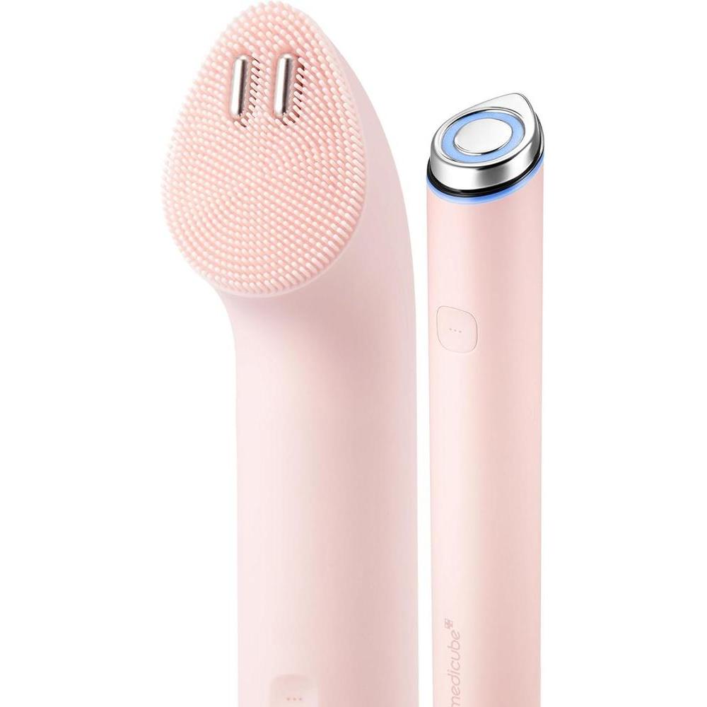 Medicube Mini Booster Pro Plus, dispositivo 2 en 1 para limpieza y cuidado de la piel, portátil y recargable USB-C