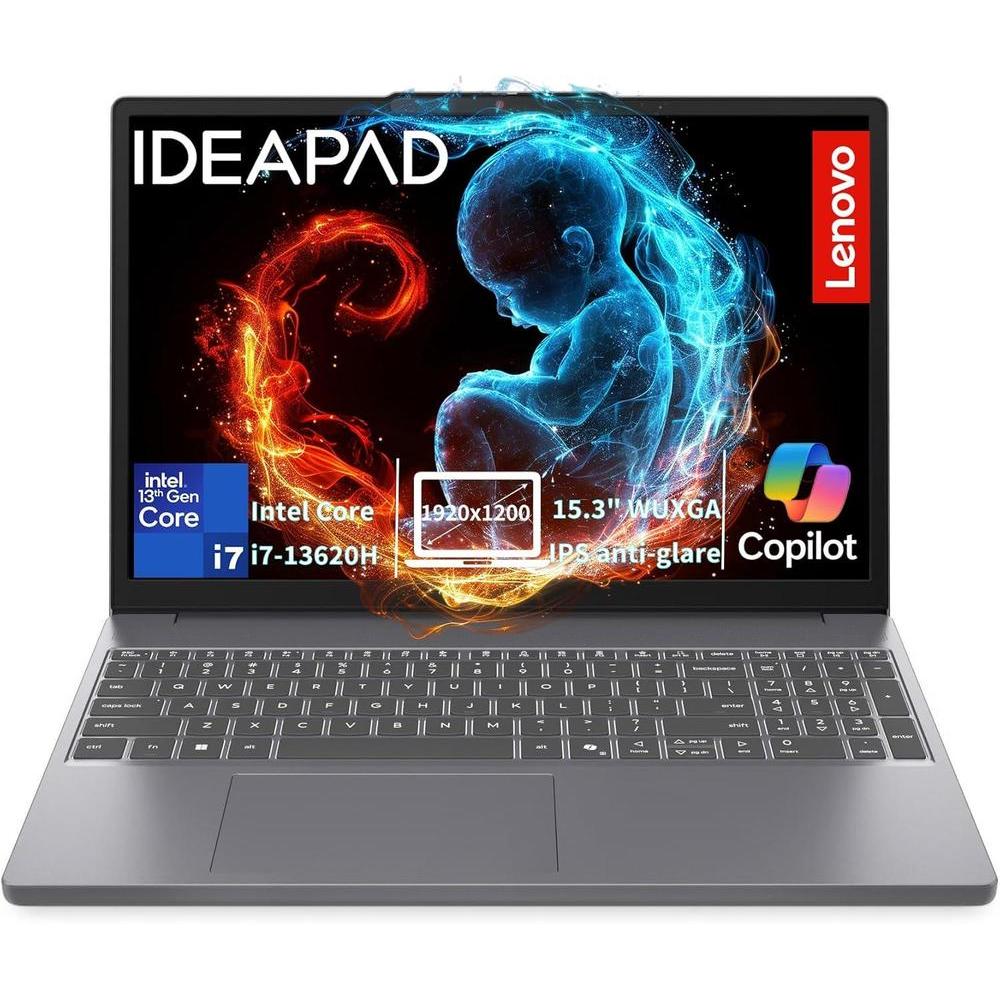 Lenovo Laptop I7-13620h 2026 24gb Ddr5 1tb Ssd 15.3" Windows 11