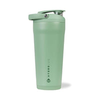 HydroJug Coctelera de acero inoxidable aislada a prueba de fugas y sin BPA con rejilla de mezcla silenciosa