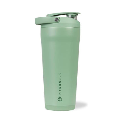 HydroJug Coctelera de acero inoxidable aislada a prueba de fugas y sin BPA con rejilla de mezcla silenciosa