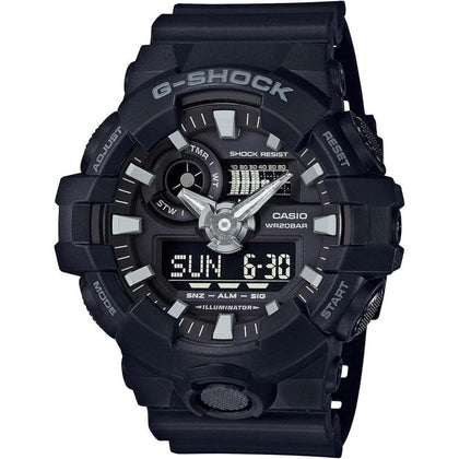 Reloj Casio G-SHOCK de cuarzo para hombre con luz LED, cronómetro, resistente al agua, ideal para deportes y uso diario