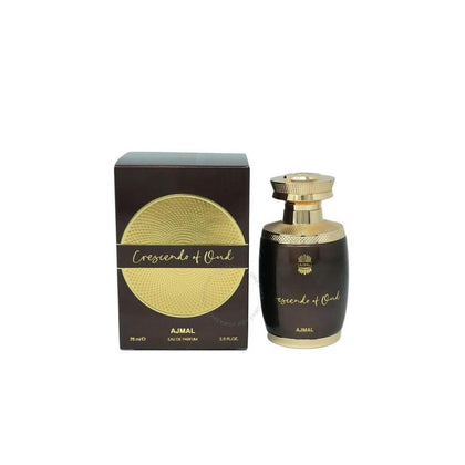 Ajmal Crescendo Of Oud Unisex - Eau de Parfum, fragancia con notas de azafrán, frambuesa y rosa