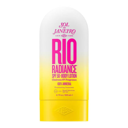 Radiance™ Loción Corporal Mineral SPF 50 Protector Solar con Niacinamida