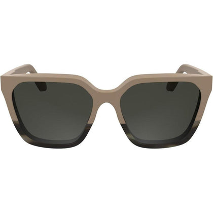 Gafas de sol cuadradas para mujer Calvin Klein con marcos de acetato renovado y logotipo discreto en las sienes