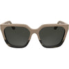 Gafas de sol cuadradas para mujer Calvin Klein con marcos de acetato renovado y logotipo discreto en las sienes