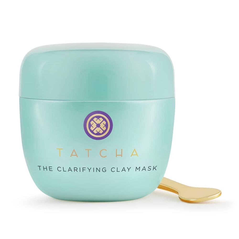 Tatcha Clarifying Clay Mask, Crema Exfoliante Con Calentamiento Para Purificar Piel 50ml