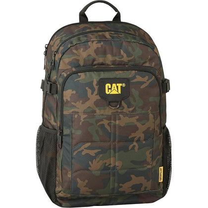 Mochila Caterpillar Barry para hombre en color Camo, diseño funcional y duradero con múltiples compartimentos y ajuste cómodo.