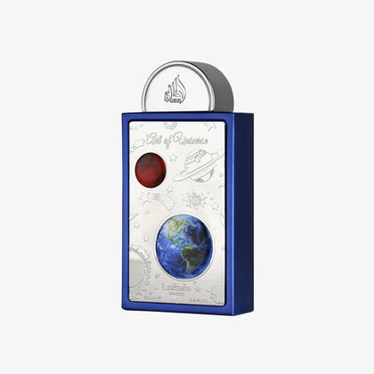Lattafa Pride Art of Universe Eau de Parfum Spray unisex con fragancia cítrica de larga duración