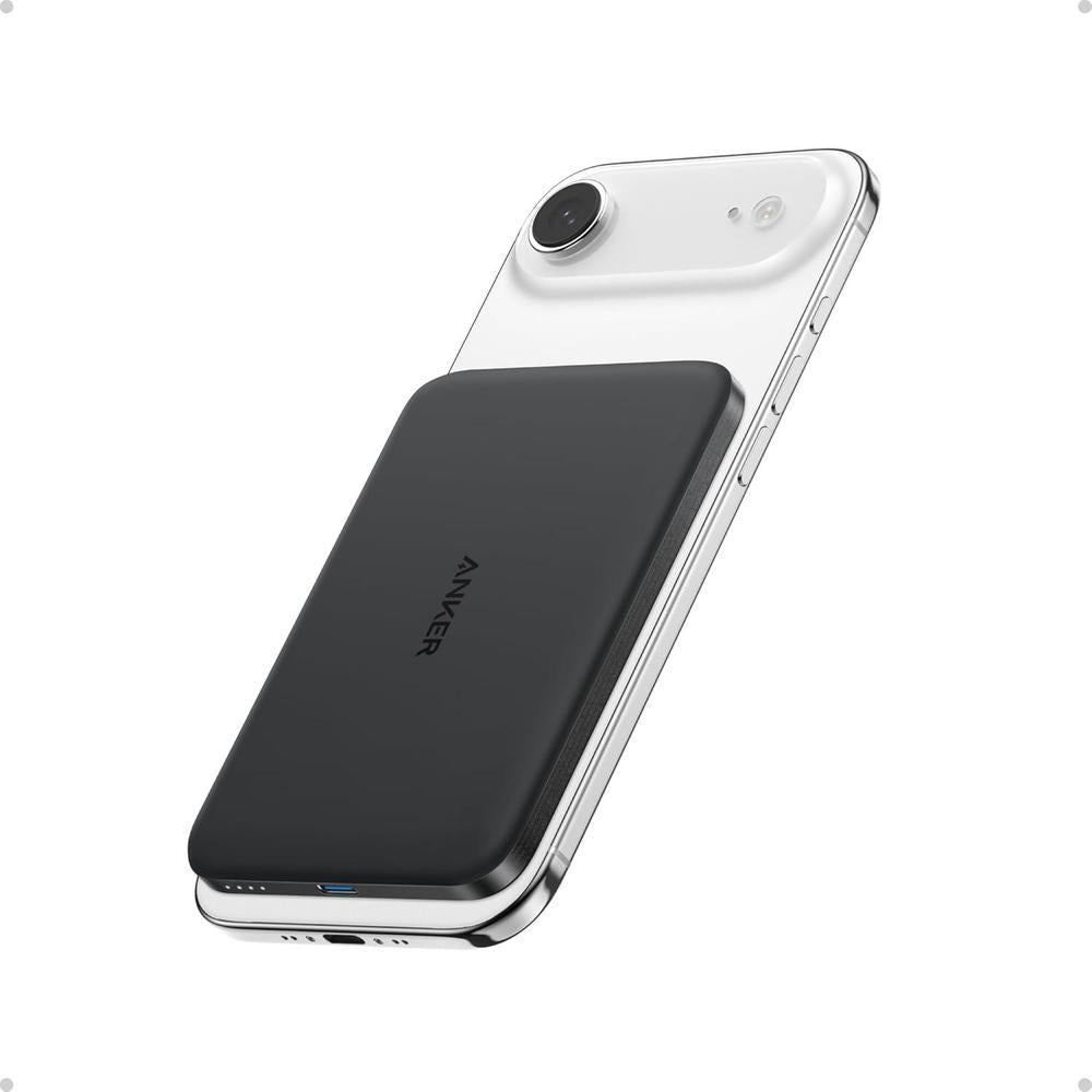 Anker Nano Power Bank con Batería Inalámbrica de Carga Magnética, Compatible con MagSafe, Certificado Qi2, Diseño Ergonómico