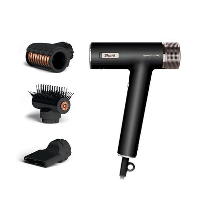 Secador de pelo Shark SpeedStyle Pro HD731 con tecnología iónica, protector de cuero cabelludo, y conjunto de secado rápido
