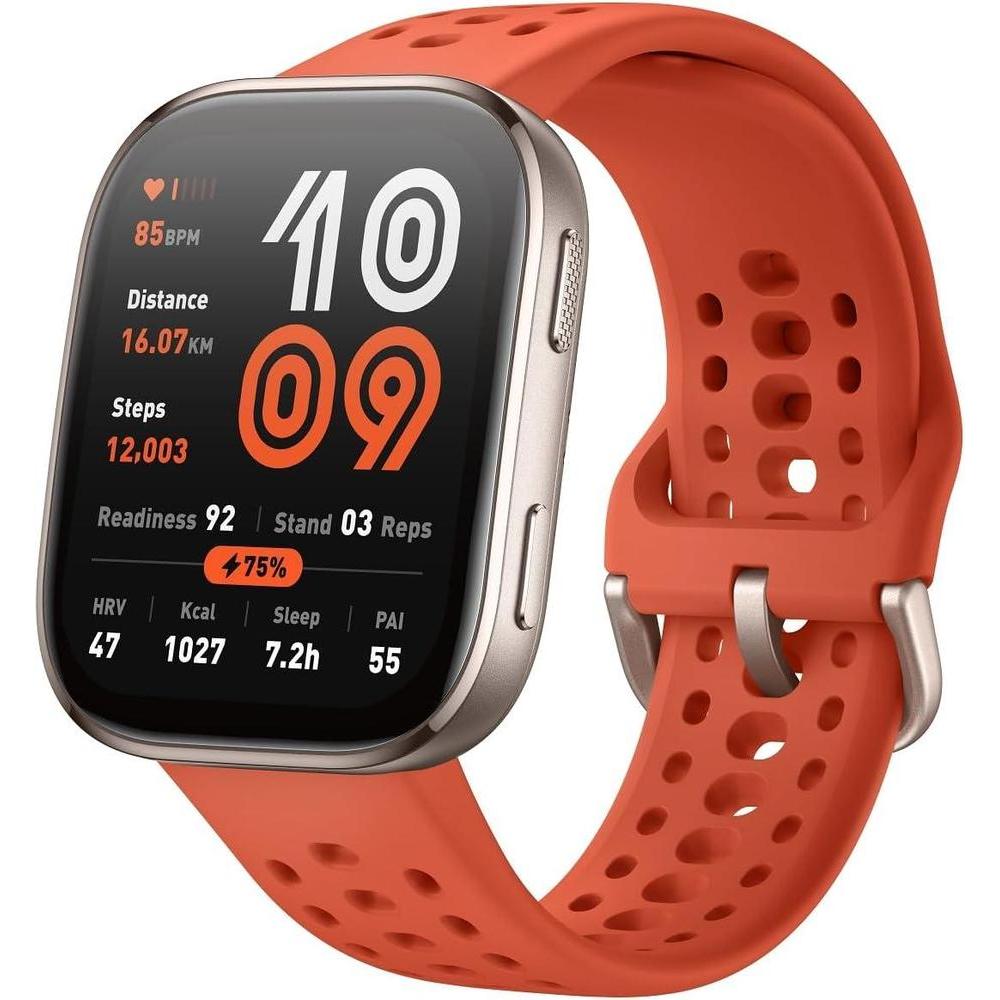 Amazfit Bip 6 Reloj Inteligente con Batería de 14 Días, Pantalla AMOLED, GPS, AI, Bluetooth, Salud y 140+ Modos Fitness