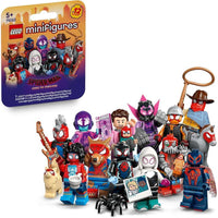 LEGO Minifiguras Spider-Man: Across the Spider-Verse, colección de 1 de 12 juguetes con accesorios para niños +5, caja misteriosa