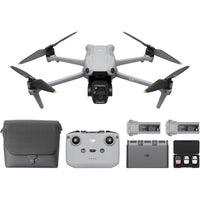 DJI Air 3S Combo Fly More con RC-N3 y cámara CMOS, video HDR 4K, detección de obstáculos y tres baterías incluidas