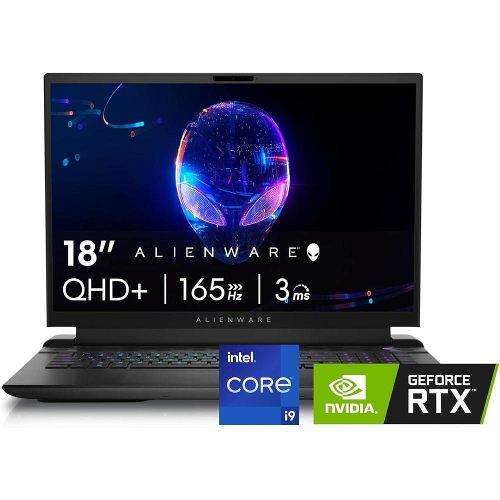 Alienware Portátil Para Juegos M18 R2 18" QHD+ 165Hz I9 32GB 1TB RTX 4080 Luna