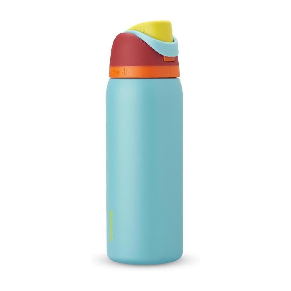 Owala Botella de Agua Acero Inoxidable Aislada FreeSip con Pajita, Libre de BPA, Ideal para Deportes y Viajes