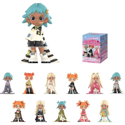 Figuras de Acción POP MART Lil Peach Riot de Serie Carga, Cajas Ciegas, Diseño Aleatorio, Juguetes Coleccionables