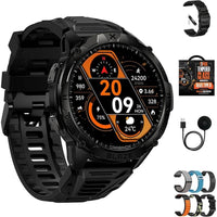 Smartwatch Carbinox Blaze Con Gps Resistente Ip69k Y Gorilla Glass 170+ Deportes Llamadas Bluetooth Compatible Android/Ios