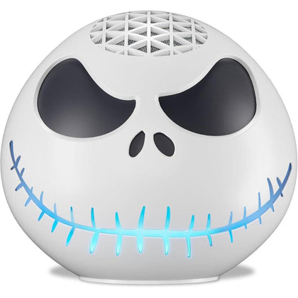 Paquete Echo Dot: Incluye Echo Dot (5ª Generación, Versión 2022) | Carbón Y Edición Limitada Disney Jack Skellington Shell