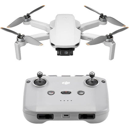 DJI Mini 4K dron con cámara UHD, estabilización de cardán, transmisión larga distancia y resistencia al viento para adultos