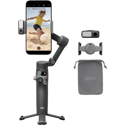 DJI Osmo Mobile 7P Estabilizador Gimbal para iPhone y Android con seguimiento, extensión, trípode y carga