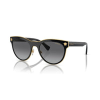 Versace Gafas de Sol de Metal para Mujer, Estilo Elegante y Distintivo