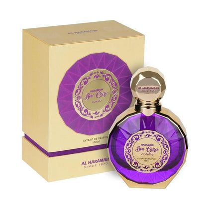 Al Haramain Bon Cherie Violette Extrait De Parfum Spray para mujer, fragancia cálida y picante