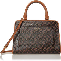 Calvin Klein Margot - Bolso con logotipo texturizado en relieve