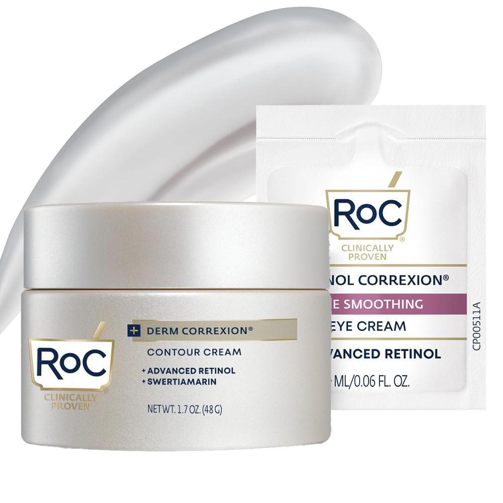 Roc Derm Correxion Crema Para El Cuello Con Ácido Hialurónico Y Retinol Avanzado 50g