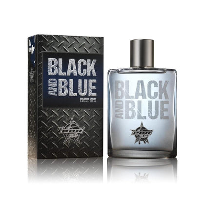 Colonia Black and Blue para hombre de Tru Western - Aroma fresco, masculino, socio oficial PBR - Tru Fragrance