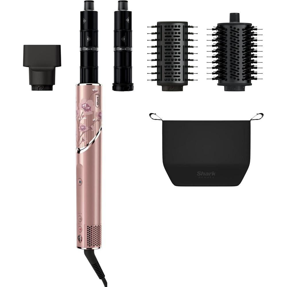 Shark FlexStyle HD432RS - Secador y multiestilizador de cabello con rizadores, concentrador y bolsa de almacenamiento