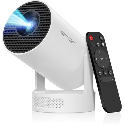 Mini proyector portátil HY300 ULTRA con soporte 4K, Bluetooth 5.4, Android 11 y rotación de proyección de 210°