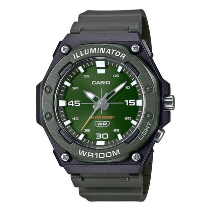 Reloj Digital Casio para Hombre con Luz LED, Resistencia al Agua 100M, Diseño Robusto y Moderno