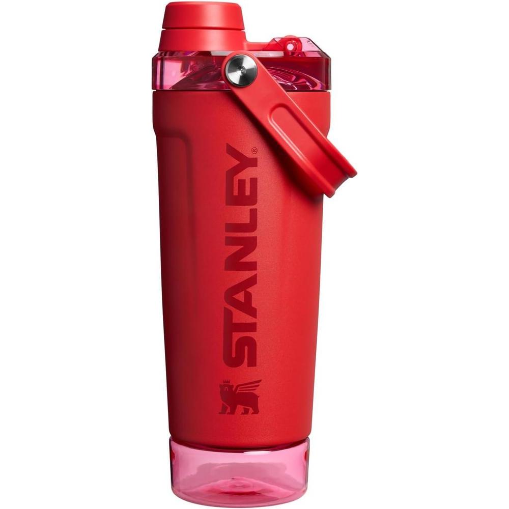 Stanley Activate - Botella agitadora a prueba de fugas con aislamiento, almacenamiento base y tapa de flujo rápido, para batidos y proteína